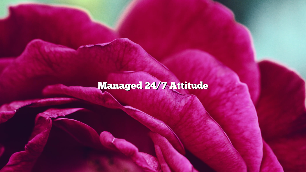 Managed 24/7 Attitude